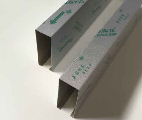 Polyester-Rolle, die lineare Metalldecken-graue Aluminiumleitblech-Decke beschichtet