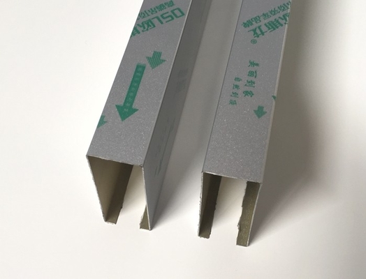 Polyester-Rolle, die lineare Metalldecken-graue Aluminiumleitblech-Decke beschichtet