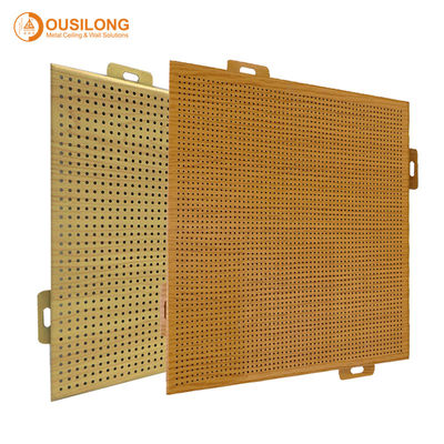 CNC-Schnittvorhang perforierte Aluminium-Metallverkleidungsplatten PE / PVDF-Pulverbeschichtung