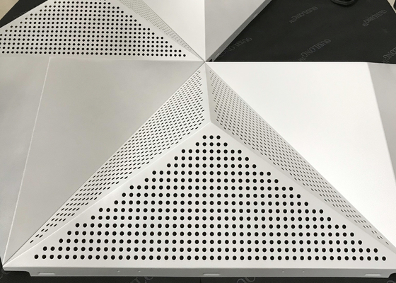 Flachrelief-Architekturaluminiumwand-System für schalldichte Umhüllung