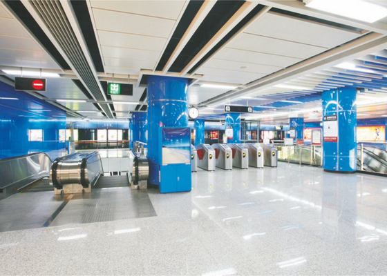 Flughäfen ausdehnende Handelsdecke deckt K mit Ziegeln, das mit Akzo Nobel-Pulverbeschichtung geformt wird
