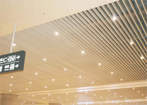 Ausstellung Hall Acoustical Ceiling Tiles Decorative verschob falsche Aluminium-/Aluminiumplatte