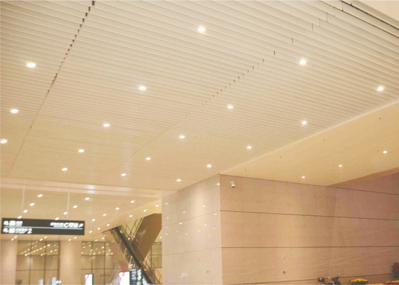 Ausstellung Hall Acoustical Ceiling Tiles Decorative verschob falsche Aluminium-/Aluminiumplatte