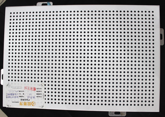 Feuerfeste akustische Deckenplatten perforierte abgehängte Platte für Museum, 600 mm x 600 mm