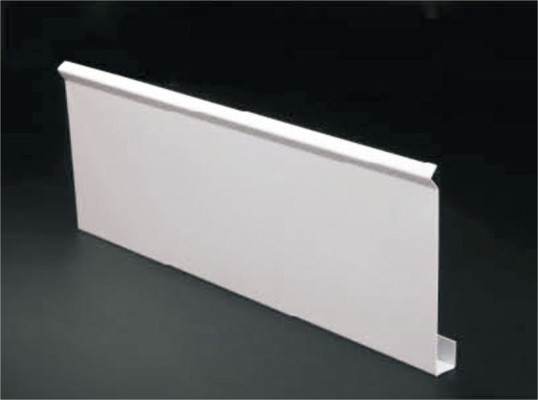 Pulver beschichtete nicht rostende J-förmige Aluminiumweiß-Farbe der leitblech-Decken-H200