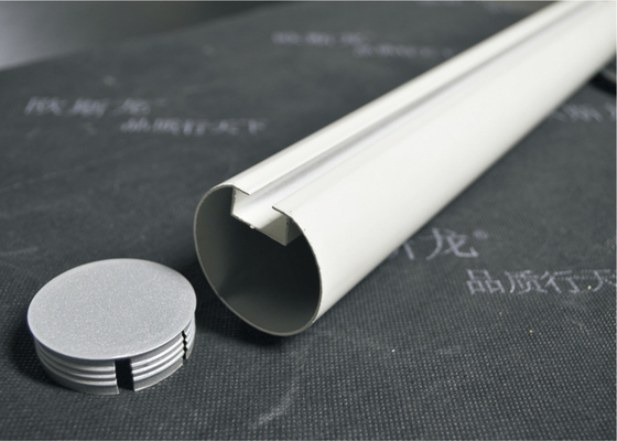 Handelsaluminiumdecken-Fliesen/dekorative Tropfen-Decken-rundes Rohr DIA50mm