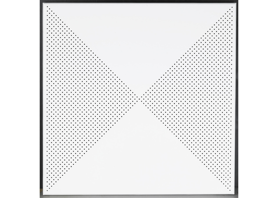 Geometrisches Muster durchlöcherte Metalldeckenfliesen/dekorative Lage auf Decke mit T Profil