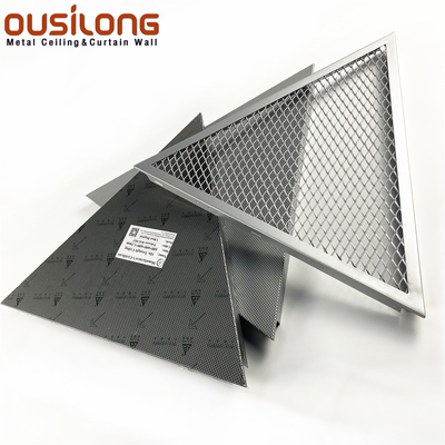 Exposé-Metall Mesh Aluminum Open Cell Clip in der Decke