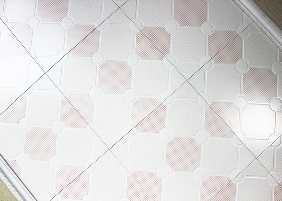 Geometrisches Muster-künstlerische Decken-Fliesen, dauerhaftes wasserdichtes Klipp in der Decke