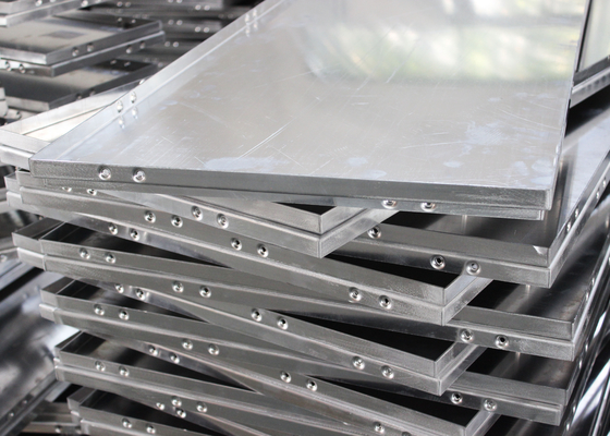Profil-Aluminiumwände für errichtende Umhüllung, verborgene feste Aluminiumplatte