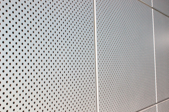 Außenwand-Dekorations-perforierte Aluminiumwände für errichtendes Wand-Material