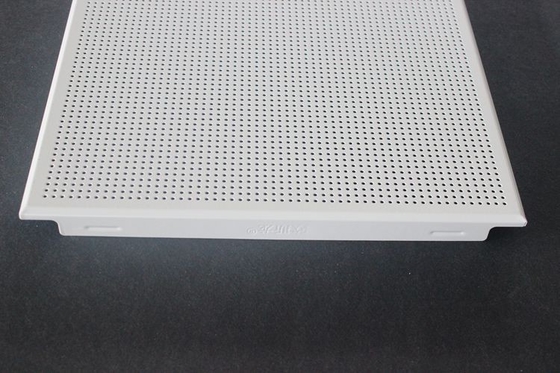 Verwittern Sie das beständige akustische, die Decken-Fliesen-Aluminium/galvanisiertes Stahlweiß beschichtet werden