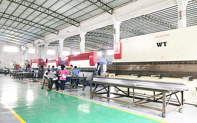 Guangzhou Ousilong Building Technology Co., Ltd Fabrik Produktionslinie