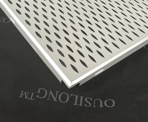 Blatt geformtes galvanisiertes Stahlmetallclip in der Decke deckt Platten für Innenausstattung mit Ziegeln