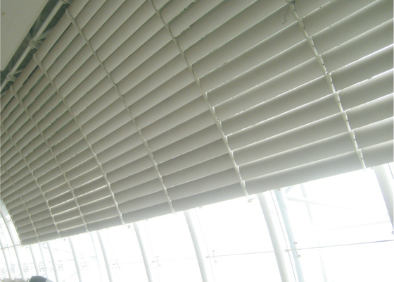 Errichtendes dekoratives Aluminiumprofil schattiert perforierte Innen- oder Außenwand-Aluminiumvorhänge