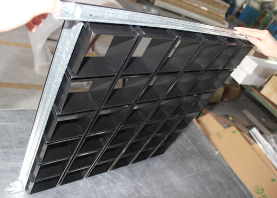 Rasterdecke-Fliesen Stange der Installation T Metall, Aluminium-verschobene Decke